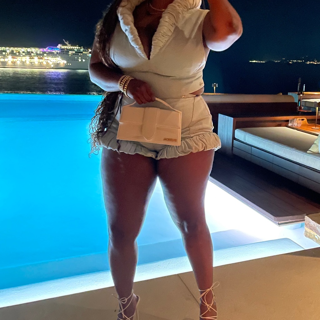 Raw Denim Short Set